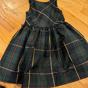 Polo ralph Lauren plaid holiday dres. 5T
